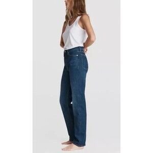 Rag & Bone Jeans Alex High Rise Straight Leg Stowe Blue Women's Size 27